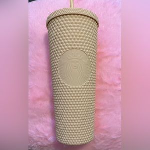 Starbucks Yellow studded cup